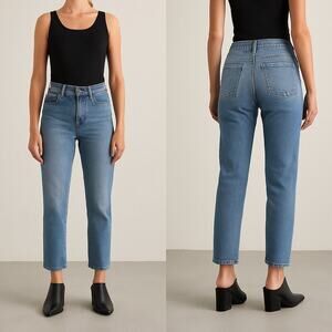 FRYE Black Leather Mule Boots | Pointed Toe Block Heel Slides | Size 6M